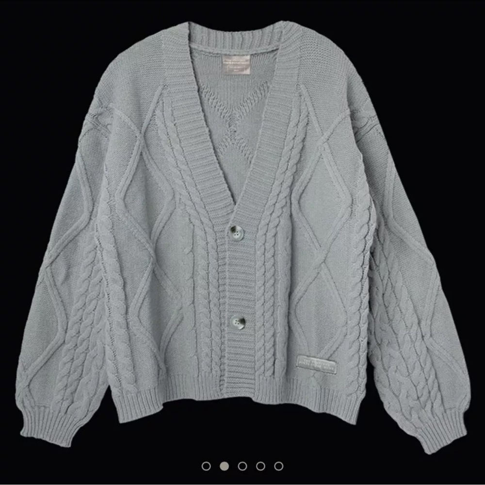 Taylor Swift the tortured poets department grey cardigan size m/l new never worn